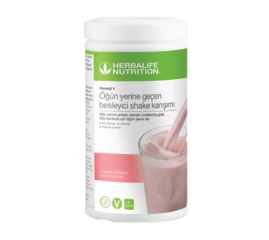 Formül 1 - Ahududu ve Beyaz Çikolata Aromalı Shake
