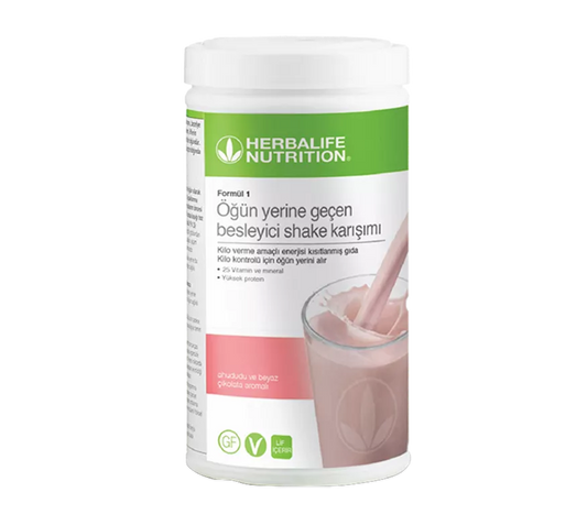 Formül 1 - Ahududu ve Beyaz Çikolata Aromalı Shake