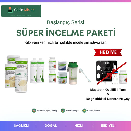 Süper İncelme Paketi